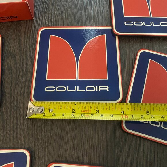 VINTAGE COULOIR SKI BRAND PROMO COASTERS SIX - Picture 9 of 9